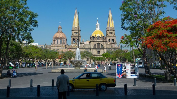 Metropolitan Catherdral, The Plaza de la Liberacion, Guadalajara, Mexico