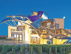Marqués de Riscal in Rioja, Spain, by Frank Gehry