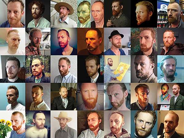 Some of the respondents to Douglas Coupland’s casting call to find Van Gogh’s living doppelgänger