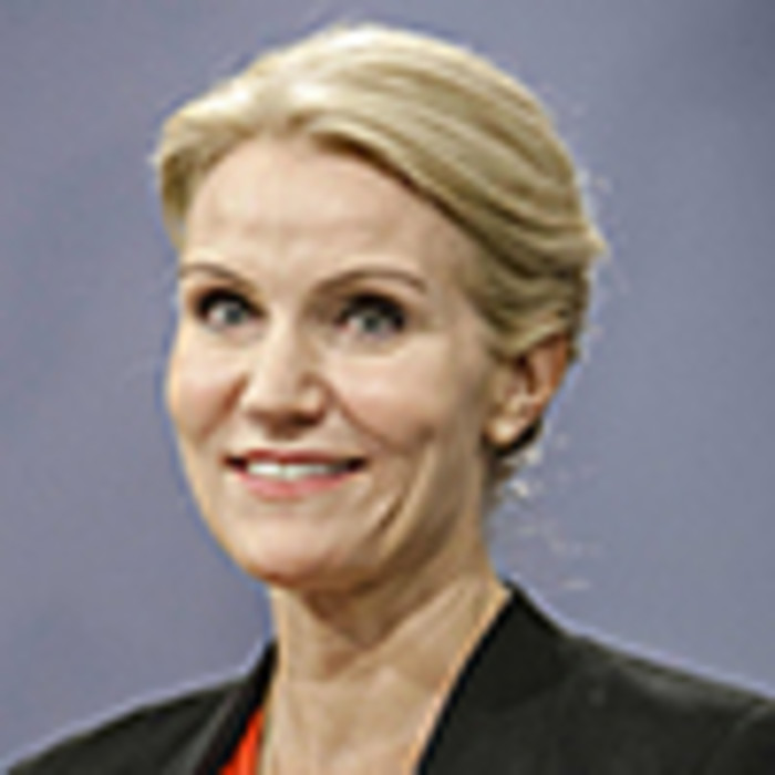 Denmark's PM Thorning-Schmidt speaks during a news conference in Copenhagen...Denmark's Prime Minister Helle Thorning-Schmidt speaks during a news conference in Copenhagen August 21, 2014. REUTERS/Simon Skipper/Scanpix Denmark (DENMARK - Tags: POLITICS) 
 
 ATTENTION EDITORS - THIS IMAGE HAS BEEN SUPPLIED BY A THIRD PARTY. IT IS DISTRIBUTED, EXACTLY AS RECEIVED BY REUTERS, AS A SERVICE TO CLIENTS. DENMARK OUT. NO COMMERCIAL OR EDITORIAL SALES IN DENMARK