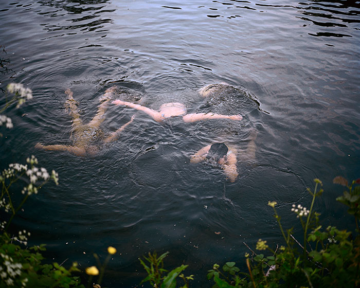 ‘An Evening Swim in the River Dart’
