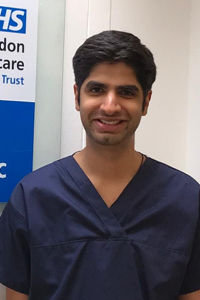 Husain Khaki is a senior executive at a medical tech start-up, KroniKare, but is also a trained doctor for the NHS.