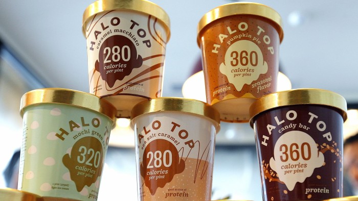 LOS ANGELES, CA.- SEPTEMBER 12:  Halo Top has become one of the nation's best selling pints of ice cream without its own manufacturing plant (they use third part ice cream makers and distributors), without a headquarters (the 50 employees work at home) and without their own offices for their employees (they meet in a WeWork co-working space on LaBrea Avenue) September 12, 2017 in Los Angeles, California. (Photo by Kirk McKoy/Los Angeles Times via Getty Images)