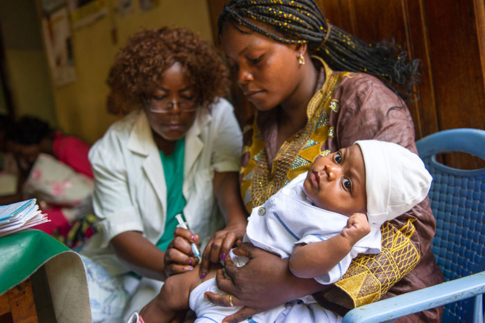 Parsyl works with non-profits that vaccinate children in poorer countries including Senegal