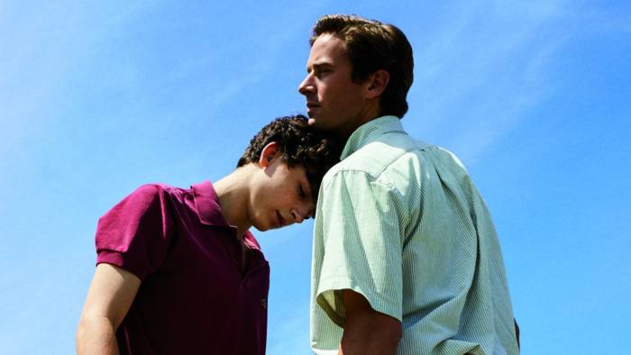 No Merchandising. Editorial Use Only. No Book Cover Usage
Mandatory Credit: Photo by Moviestore/REX/Shutterstock (9224464f)
Timothee Chalamet, Armie Hammer
Call Me by Your Name - 2017