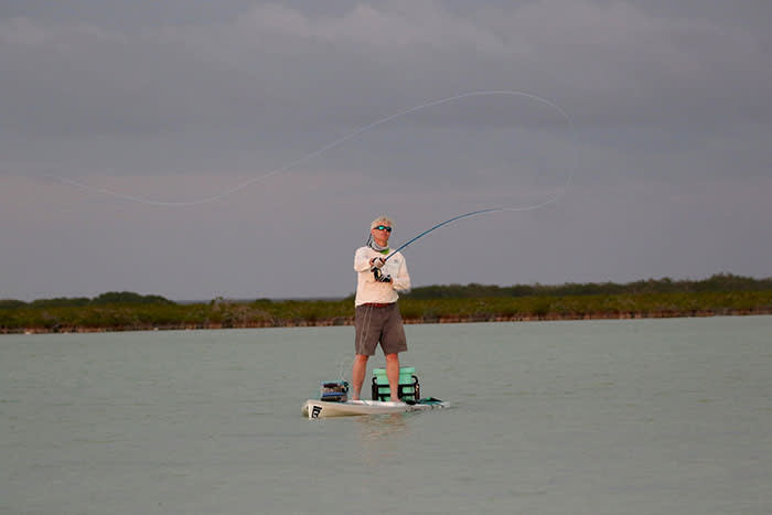 Ruaridh Nicoll fishing in Florida