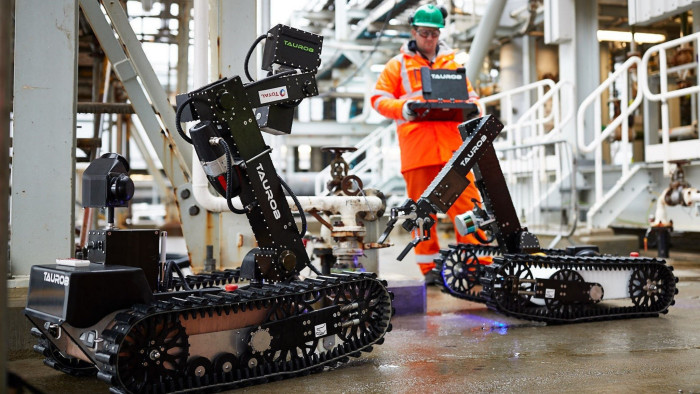 Oil & Gas Technology Centre Aberdeen autonomous robots project with Total, which is developing what it calls the world’s first offshore work-class robot.