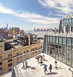 The Whitney’s roof terrace