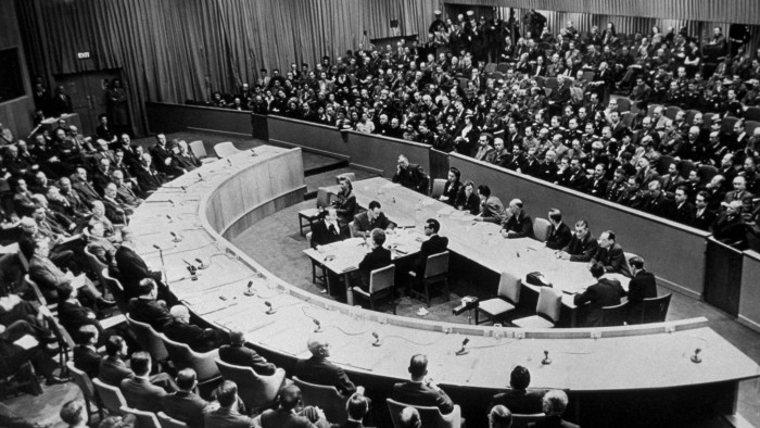 The first meeting of the UN Security Council in 1946