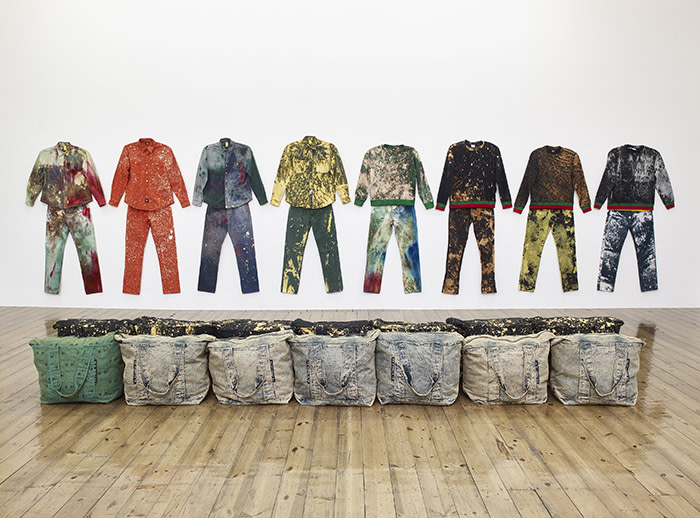 Installation of Ruby’s WorkWear show at Sprüth Magers, March 2016
