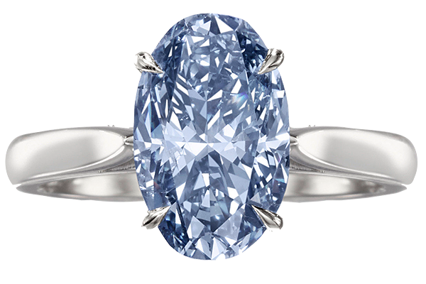 fancy intense blue diamond