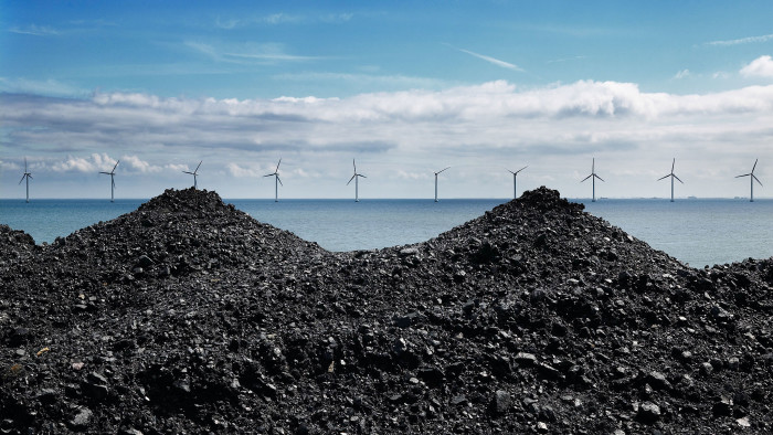 Wind turbines and coal