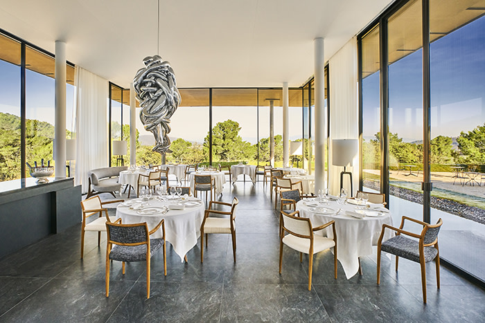 The Louison restaurant at Villa La Coste, near Aix-en-Provence
