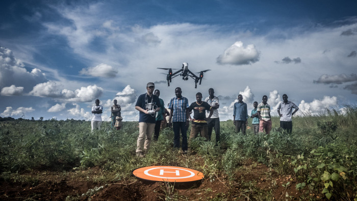 Kyoto Uni Testing - the new Unicef &quot;Drone Academy&quot; in Malawi