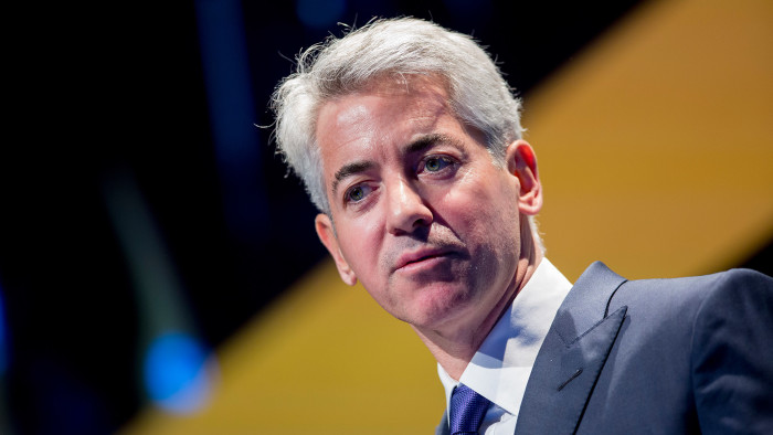 William &quot;Bill&quot; Ackman, founder and chief executive officer of Pershing Square Capital Management LP, speaks during the 20th Annual Sohn Investment Conference in New York