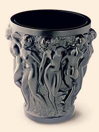 The Lalique Bacchantes vase by René Lalique