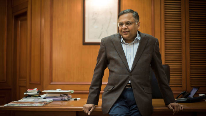 Tata’s newly appointed chairman Natarajan Chandrasekaran
