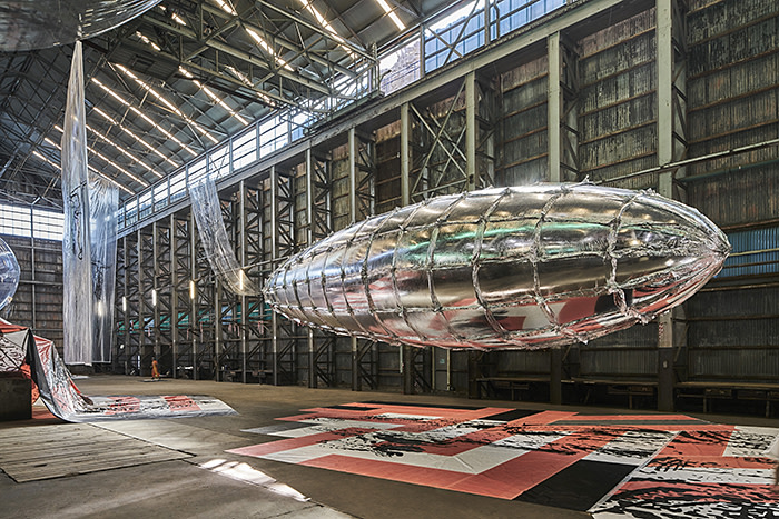 Lee Bul’s ‘Willing To Be Vulnerable — Metalized Balloon’ (2019)