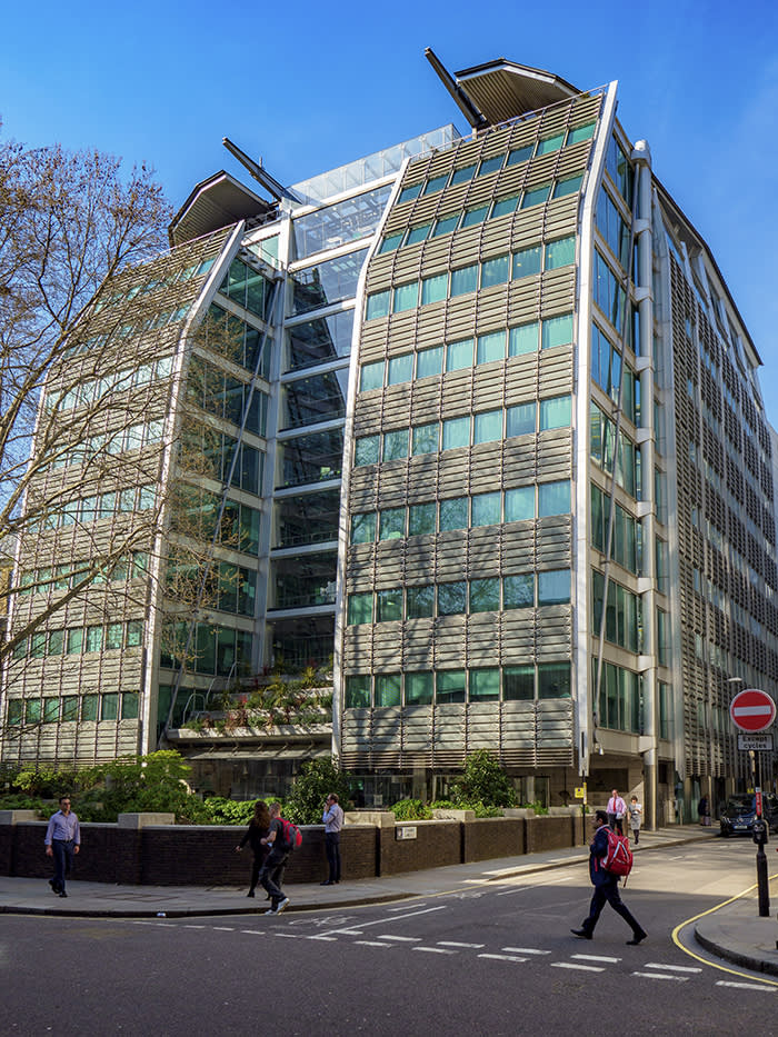 MDCXKA Lloyds Banking Group, Lloyds Bank London Head Office in Gresham Street in the City of London financial district