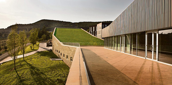 La Grajera winery in Rioja, Spain, designed by architectural firm Virai