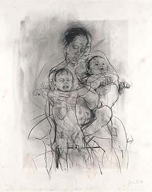 Jenny Saville’s “Mother and Children”
