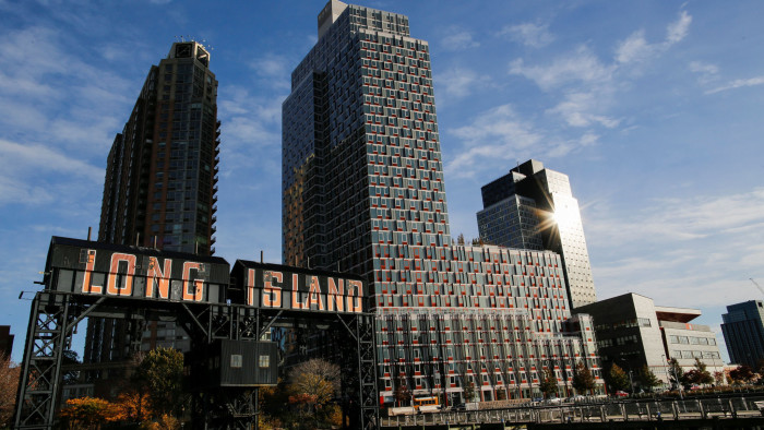 General view of Gantry Plaza State Park, in Long Island City, where Amazon.com is reportedly considering as part of its new second headquarters, New York, U.S. November 7, 2018. REUTERS/Eduardo Munoz