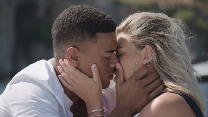 Editorial Use Only. No Merchandising. No Commercial Use. Mandatory Credit: Photo by ITV/REX/Shutterstock (9772015ah) Wes Nelson and Megan Barton Hanson kiss on their date 'Love Island' TV Show, Series 4, Episode 54, Majorca, Spain - 27 Jul 2018 Alexandra Cane's animosity towards Alex George continues - can they clear the air? Megan Barton Hanson and Wes Nelson' romantic yacht date. Josh Denzel drops the L word. A twist no one saw coming hits the villa.