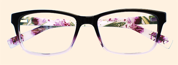 A pair of floral spectacles from Heston Blumenthal’s latest range for Vision Express