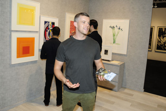 NEW YORK, NY - OCTOBER 25: Russell Tovey attends the IFPDA Fine Art Print Fair Opening Preview at The Jacob K. Javits Convention Center on October 25, 2017 in New York City. (Photo by Paul Bruinooge/Patrick McMullan via Getty Images)