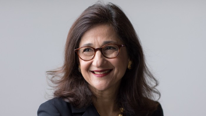 Nemat &quot;Minouche&quot; Shafik, incoming director of the London School of Economics (LSE), poses for a photograph following a Bloomberg Television interview in London, U.K., on Thursday, Nov. 30, 2017. Shafik left her position as a deputy governor of the Bank of England to take charge of the LSE this year. Photographer: Jason Alden/Bloomberg