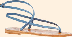 Delta sandal, £300, K Jacques