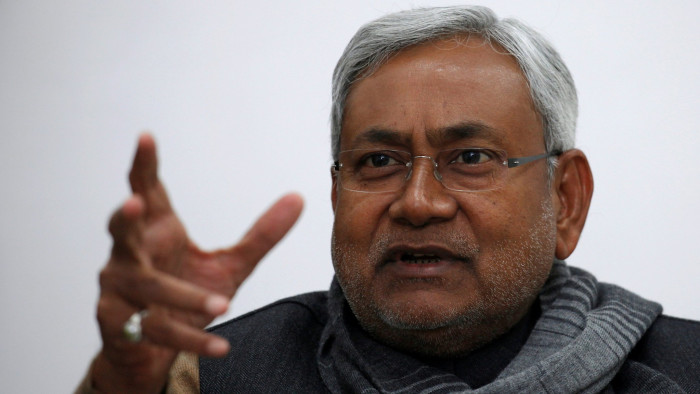 Nitish Kumar, chief minister of the Indian state of Bihar