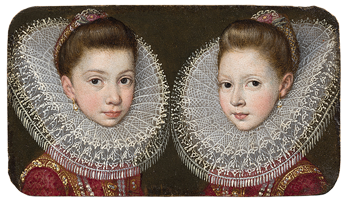Antonio Ricci’s ‘Juana and Isabel de Aragón y Pernstein’ (c1598-99), at Tefaf Maastricht