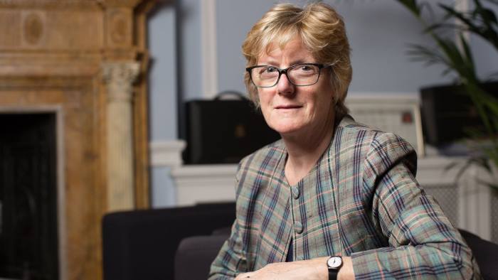 Prof Dame Sally Davies Chief medical officer for the NHS for Ft Health at Work Mag