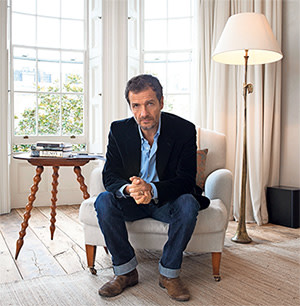 David Heyman in his house in central London