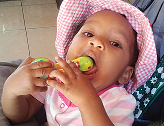 Savannah Nkunini Kabuya, 17 months, Nairobi, Kenya 