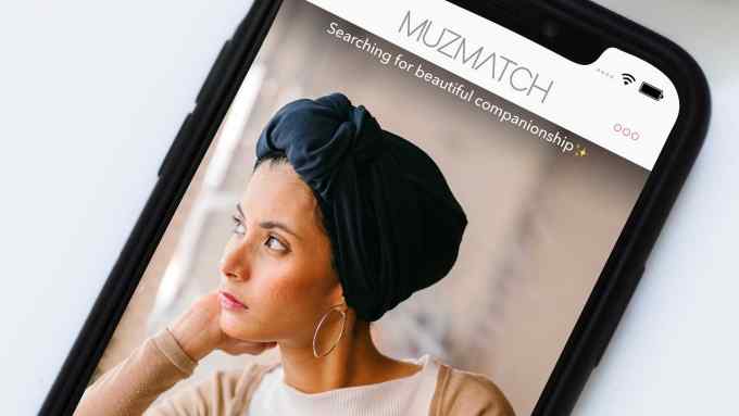 Muzmatch - an app designed for single Muslim people to meet. Handout.