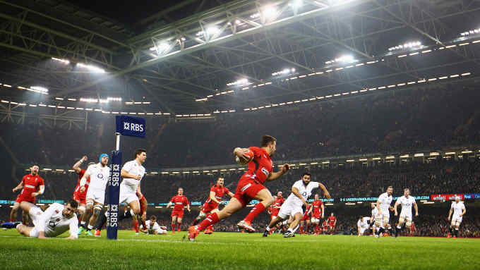 RBS Six Nations match between Wales and England