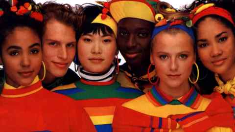 1980s UK United Colors of Benetton Magazine Advert