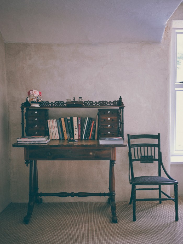 A bureau in the Poets’ Room