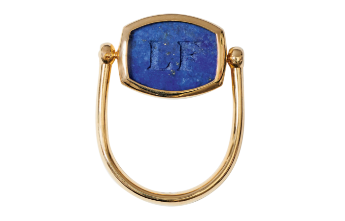 Lucy Folk gold and semi-precious-stone Tribute ring, from A$1,500 (about £830)