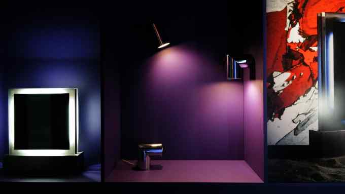Part of Nanda Vigo, the inner space, an exhibition at Bordeaux’s Museum of Decorative Arts and Design