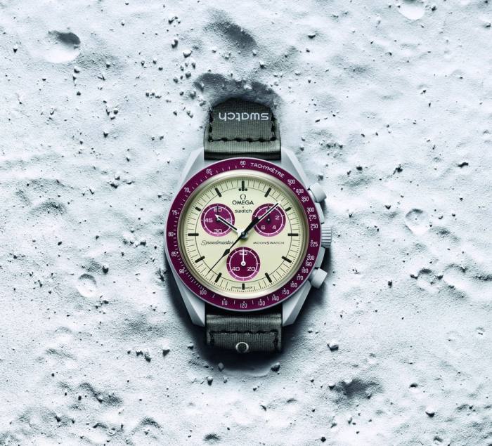 Omega x Swatch Mission to Pluto Bioceramic MoonSwatch, £218