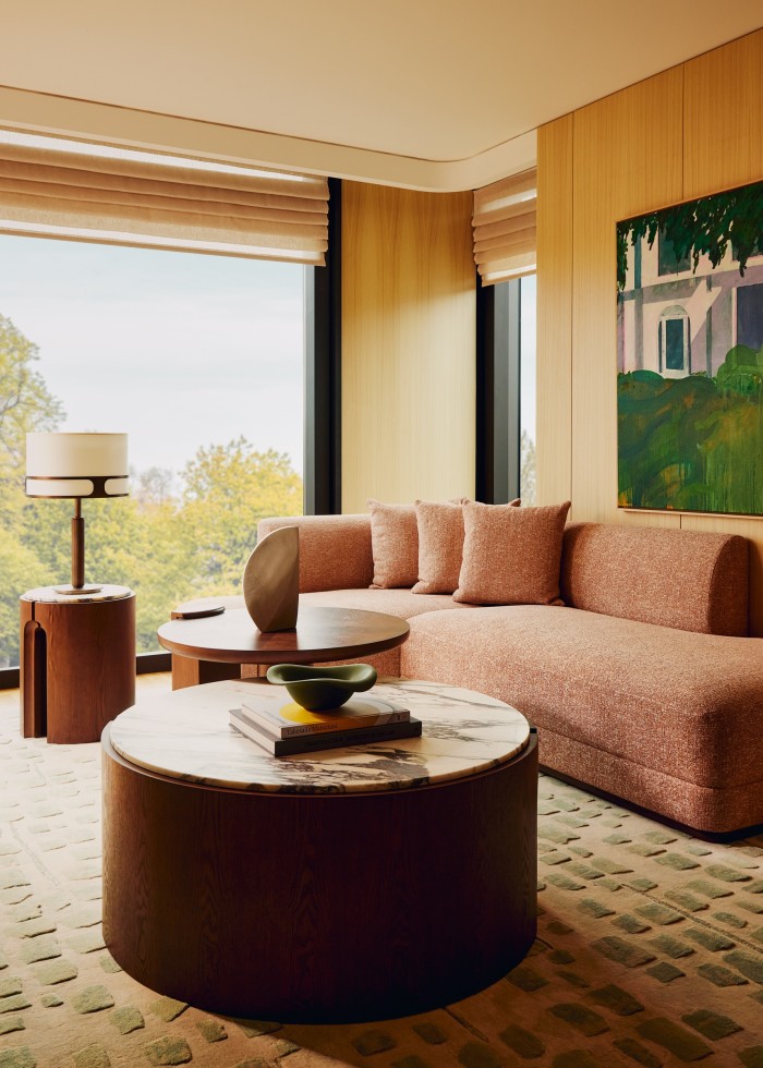 A suite at The Emory in Knightsbridge designed by André Fu