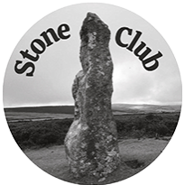 A sticker for the Stone Club