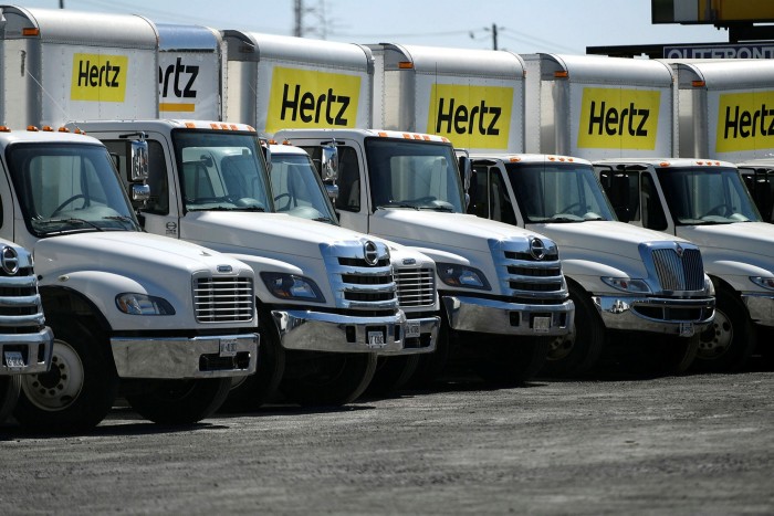 Shares in Hertz, which filed for bankruptcy in May, rallied by 1,500 per cent to their intraday peak on June 8