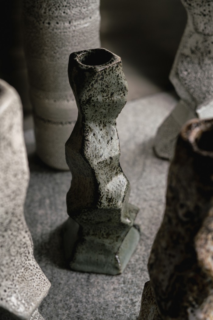 Omet stoneware vases by Lili Cortina, from £1,233