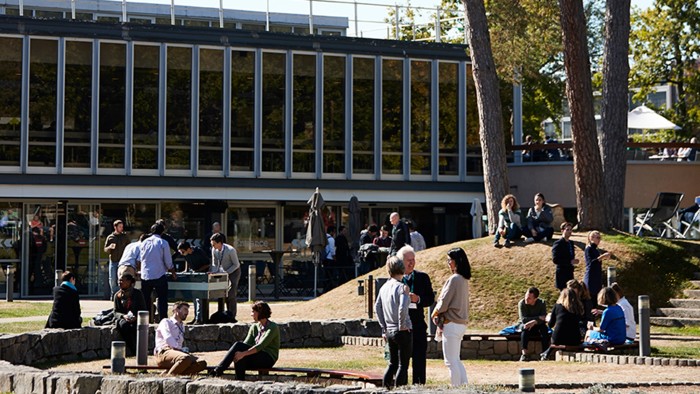 Number one: Insead’s Fontainebleau campus in France