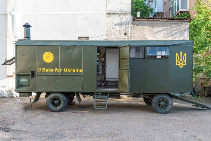 Bake For Ukraine’s first mobile bakery