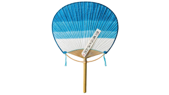 Awagami Factory hand-dyed Uchiwa fan, from $32